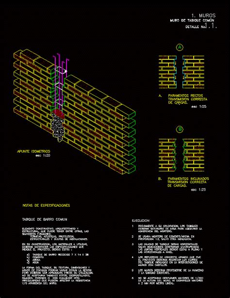 Detalle Constructivo Carpinterias Y Muros Dwgdibujo De Autocad Porn Sex Picture