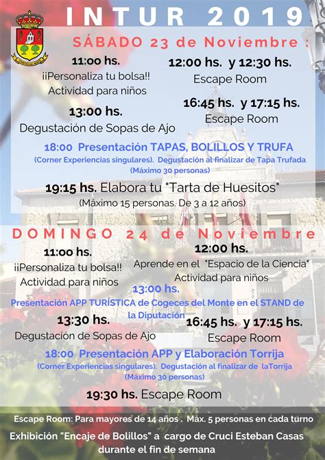 INCORPORACIONES EN LAS ACTIVIDADES DE INTUR 2019