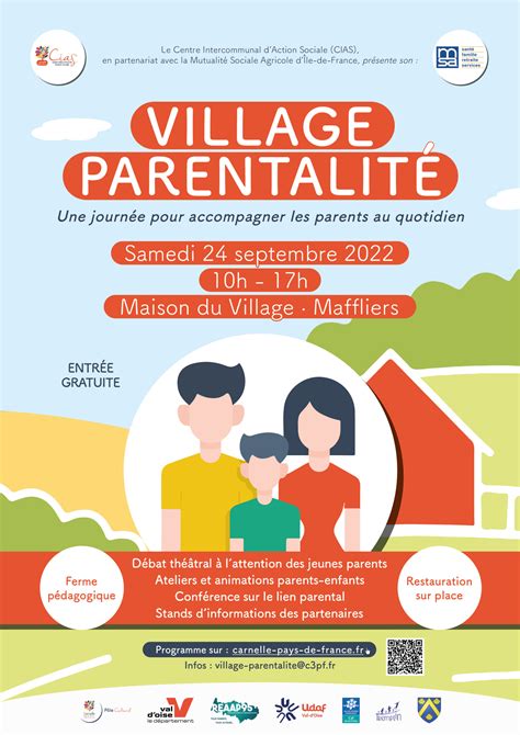 Village parentalité une journée pour accompagner les parents au