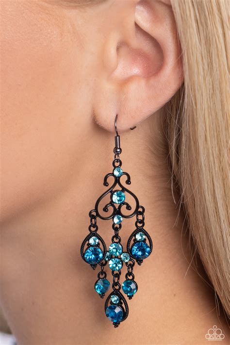 Regal Renovation Blue Paparazzi Earrings Jewelryblingthing