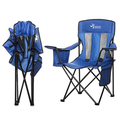 China Portable Folding Camping Chair with Cooler Manufacturers ...