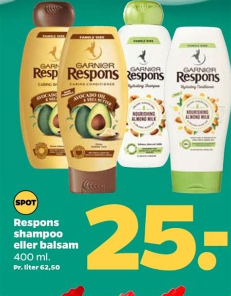 Respons Shampoo Tilbud Hos Netto