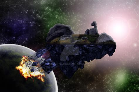 Exploding Planet by CGrylls on DeviantArt