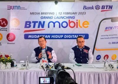 Bank Btn Resmi Luncurkan Superapp Btn Mobile Industri Properti