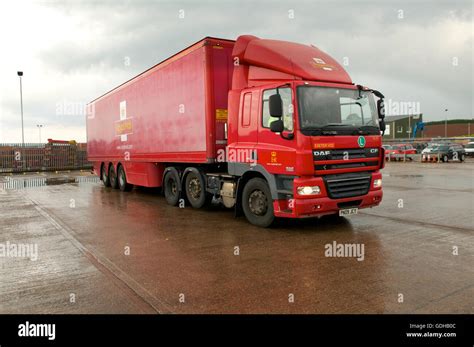 Royal Mail lorry, UK Stock Photo - Alamy