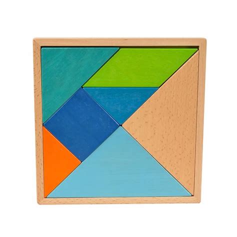 Factory Colorful Jigsaw Toy Wooden Tangram Puzzle Buy Wooden Tangram