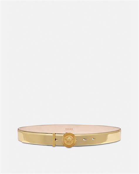 Versace Medusa Biggie Leather Belt For Women Online Store Eu