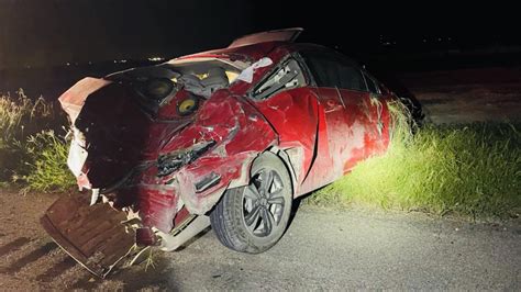 Texas State Troopers Investigating A Fatal Single Car Accident On Us 77