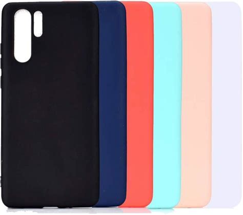 Ensemble 6 Coques Huawei P30 Pro Souple Mat Silicone TPU Ultra Thin