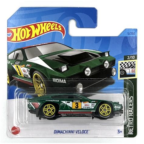 Hot Wheels 1 64 Dimachinni Veloce Green Carmod Pl