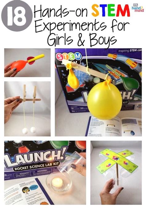 Hand2mind launch rocket kids science kits 18 stem experiments and ...