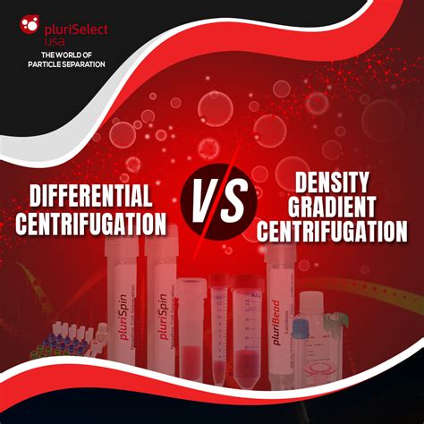 Type of Centrifugation : Differential & Density Gradient