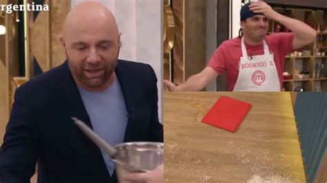 Tremendo enojo de Germán Martitegui con un participante de MasterChef