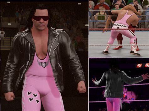 First Mods Bam Bam Bigelow 94 Bret Hart 90s Attires Wm8 Added Pc