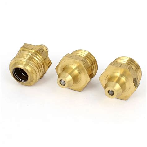 X Autohaux Pcs Mm Dia Male Thread Straight Grease Nipples Fittings