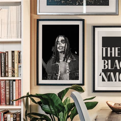 Playboi Carti Posters Playboi Carti Black And White Wall Art Album