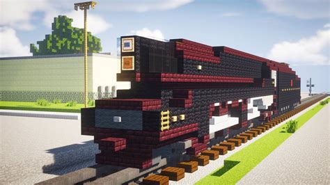 Minecraft Prr T Duplex Steam Locomotive Tutorial Youtube