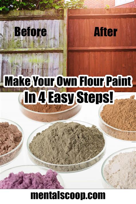 Make Your Own Flour Paint In 4 Steps Mental Scoop