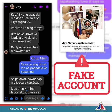 Quezon City Government On Twitter Babala Fake Account Mag Ingat Sa