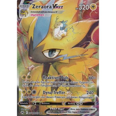 Zeraora VMAX 054 159 HOLO Zenit der Könige Pokemon Karte kaufen