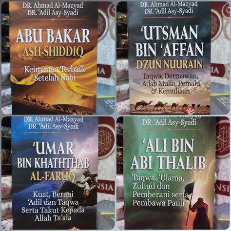 Jual BUKU SAKU SET KHULAFAUR RASYIDIN ABU BAKAR UMAR UTSMAN ALI Di