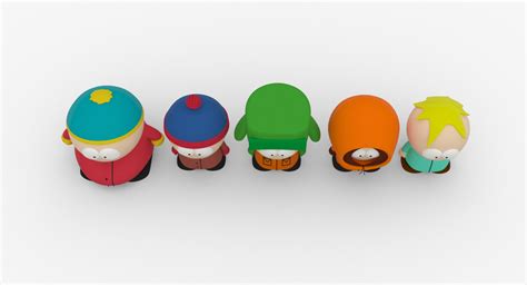 South Park 3d Model