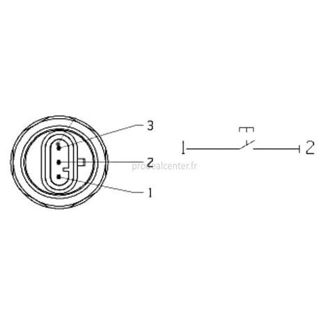 Bouton Poussoir Prise De Force Pour Renault Claas Ar S Rz