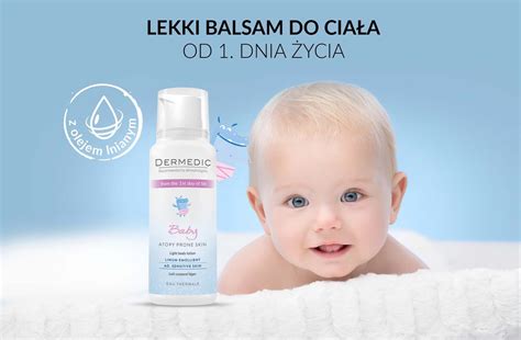 Dermedic Emollient Linum Baby Lekki Balsam Do Ciała 205ml Ceny I