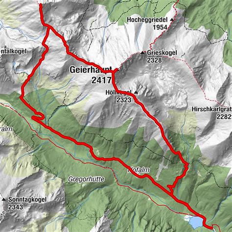 Gaal Geierhaupt Kerschkern Wald am Schoberpaß BERGFEX