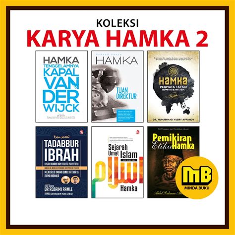 Buku Koleksi Karya Hamka 2 Tenggelamnya Kapal Van Der Wijck Tuan