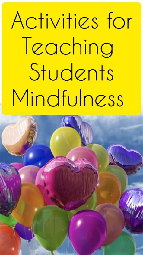 Mindfulness classroom ideas – Artofit