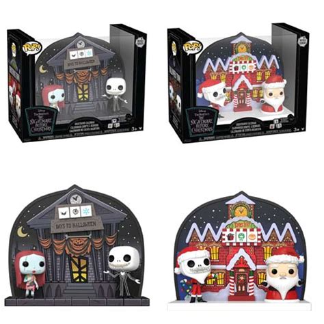 Nightmare Before Christmas Pocket Pop Calendario Day Countdown Dual