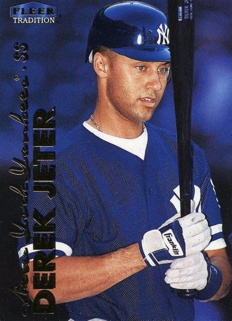 Rare Fleer Tradition Derek Jeter New York Yankees Mint Derek