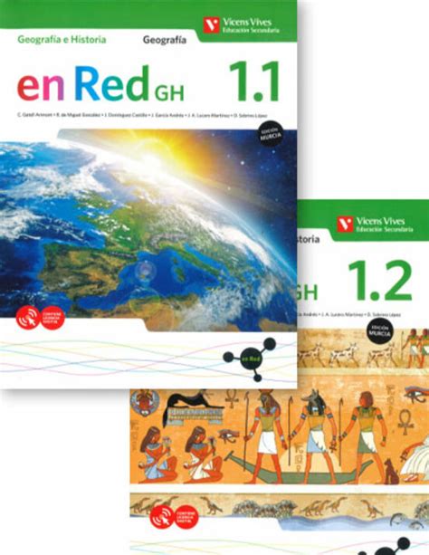 GEOGRAFIA E HISTORIA 1º ESO EN RED MURCIA 1 1 1 2 con ISBN