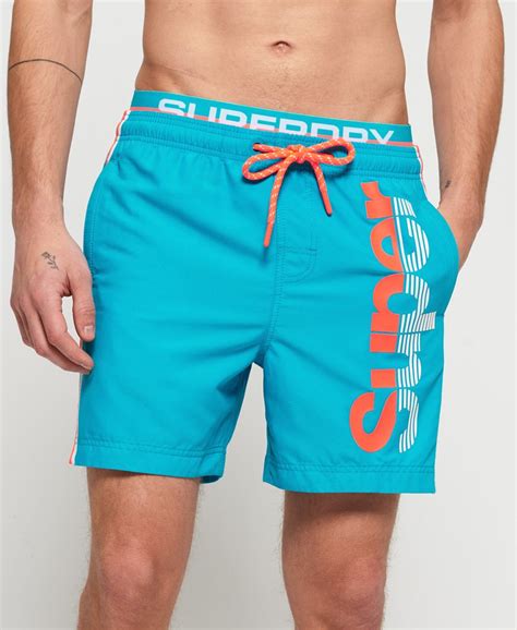 Superdry Superdry State Volley Swim Shorts Mens Mens Swim Shorts