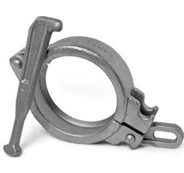 Steel 5 INCH Concrete Pump Pipe Clamp Heavy Duty Rs 800 Piece ID