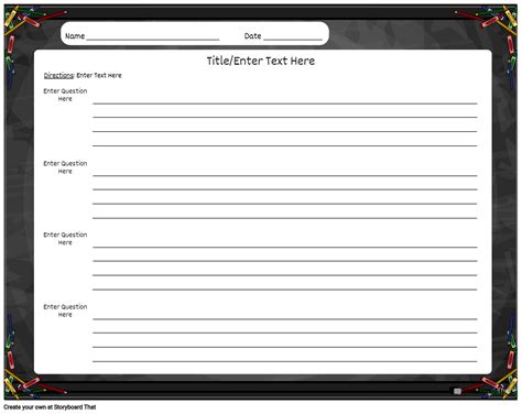 Primer Día Actividades Paisaje Color 4 Storyboard