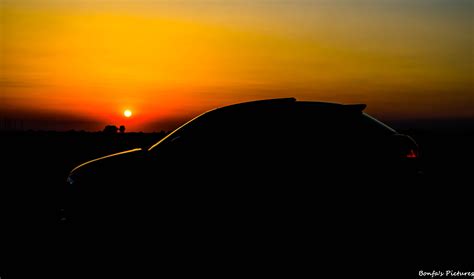 Wallpaper Black Sunset Car Love Sky Sunrise Evening Morning