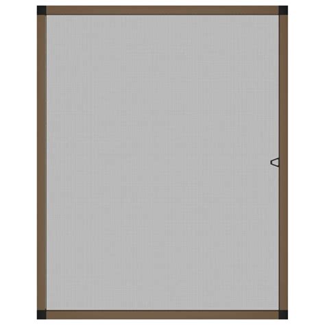 Atyhao Moustiquaire pour fenêtres Marron 80x100 cm 11225 Cdiscount Maison