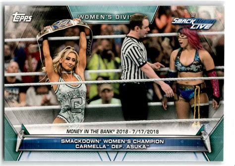 Topps Wwe Women S Division Memorable Matches And Moments