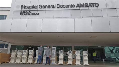 Hospital General Docente Ambato Cuenta Con Nuevos Equipos De Hemodiálisis Ministerio De Salud