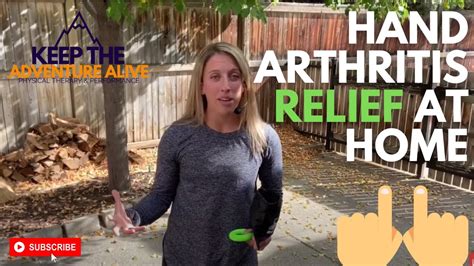 Get Relief From Your Hand Arthritis At Home With One Simple Tool Dr Alyssa Kuhn Youtube