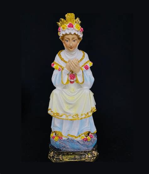 Escultura Imagem Nossa Senhora Salete Salette Cm Resina Elo