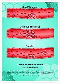 Thrombosis Types Free Medical Template for word for Healthcare and ...