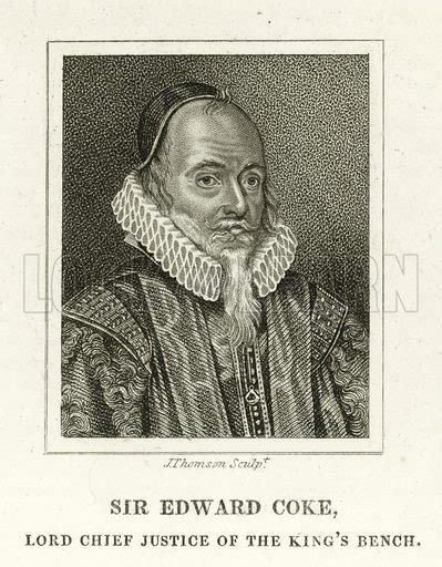 Sir Edward Coke Lord Chief Justice Of The Kings Bench Stock Image