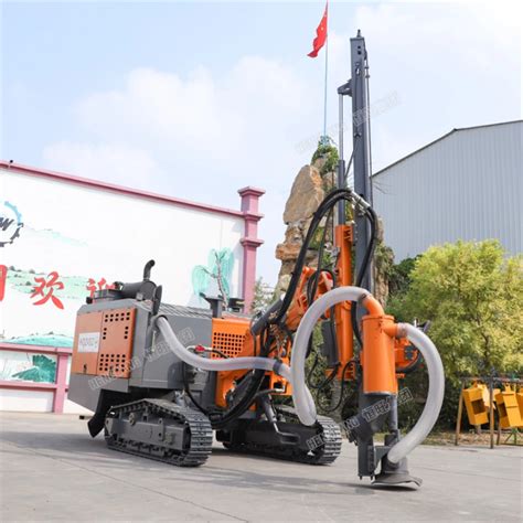 Hydraulic Power Diesel Engine Mining Blast Hole Dth Drilling Rig Rated