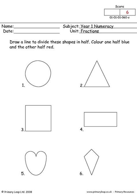 12 Best Images of One Half Fraction Worksheets - Fractions Halves Thirds Fourths Worksheet, Half ...