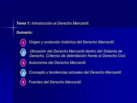 Introducción Al Derecho Mercantil Ppt