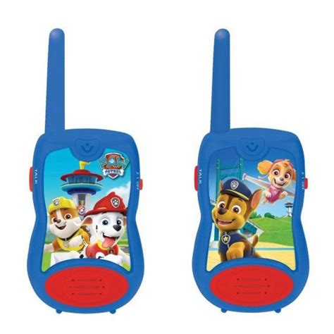 Lexibook Walkie Talkies Con Karaoke La Patrulla Canina Rango M