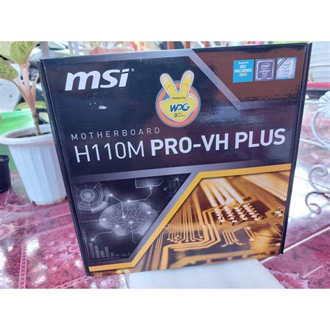 Motherboard Msi H M Pro Vh Plus Shopee Philippines